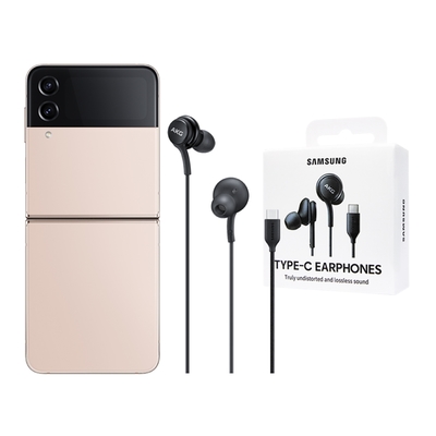 SAMSUNG 原廠 Z系列 AKG Type C耳機 EO-IC100 /黑色 (公司貨)