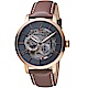 姬龍雪Guy Laroche Timepieces鏤空機械錶(GW2009C-17) product thumbnail 1