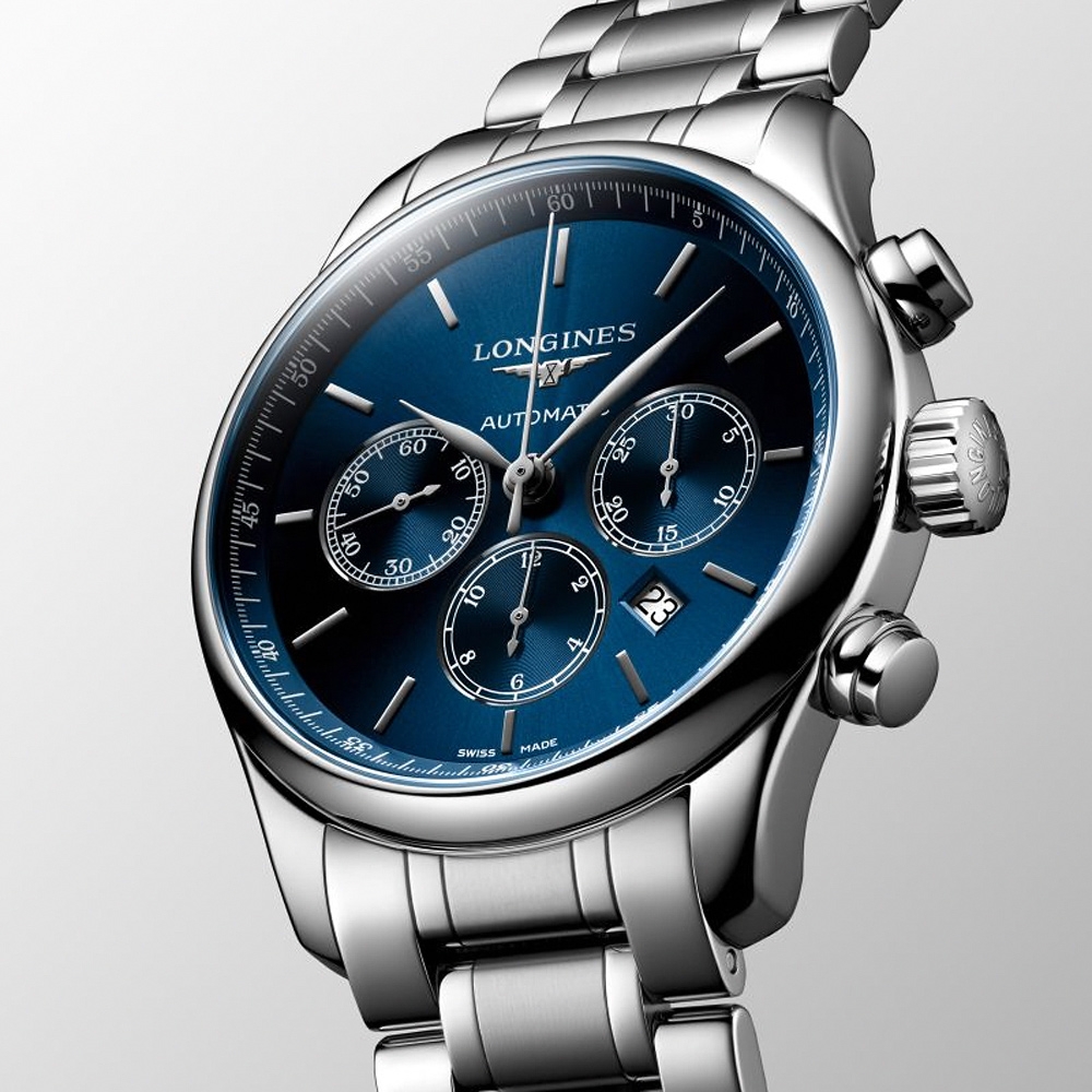 LONGINES 浪琴 官方授權 Master 巨擘系列機械錶-44mm L2.859.4.92.6