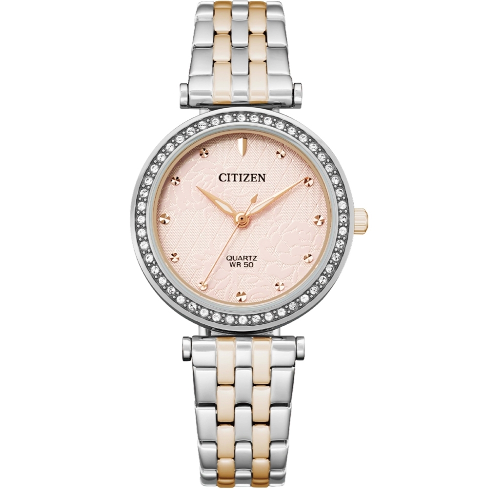 CITIZEN 星辰 LADY'S 晶鑽時尚石英女錶 (ER0218-53X)-30mm