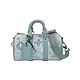 二手品 Louis Vuitton Keepall Bandouliere 25 帆布二手包(M22527-淡藍) product thumbnail 1