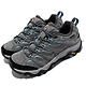 Merrell 登山鞋 Moab 3 GTX 女鞋 灰 黑 防水 Vibram 戶外 Gore-Tex 支撐 避震 ML035826 product thumbnail 1