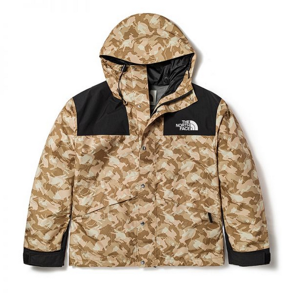 The North Face M 86 RETRO MOUNTAIN JACKET男防水外套-咖迷彩