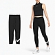 Nike 緊身褲 High-Waisted Graphic 女款 黑 白 高腰 吸濕排汗 束褲 運動 長褲 DV7796-010 product thumbnail 1