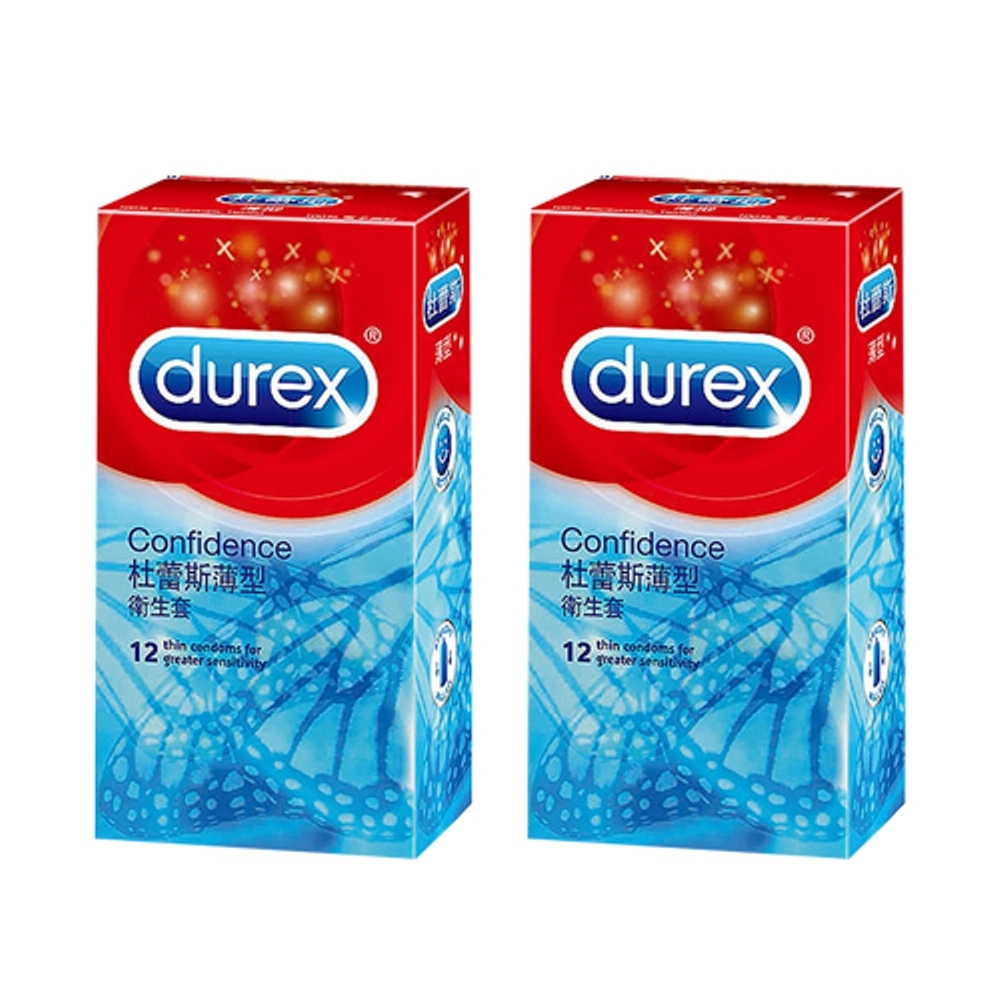 Durex杜蕾斯 薄型 保險套 12入裝*2組