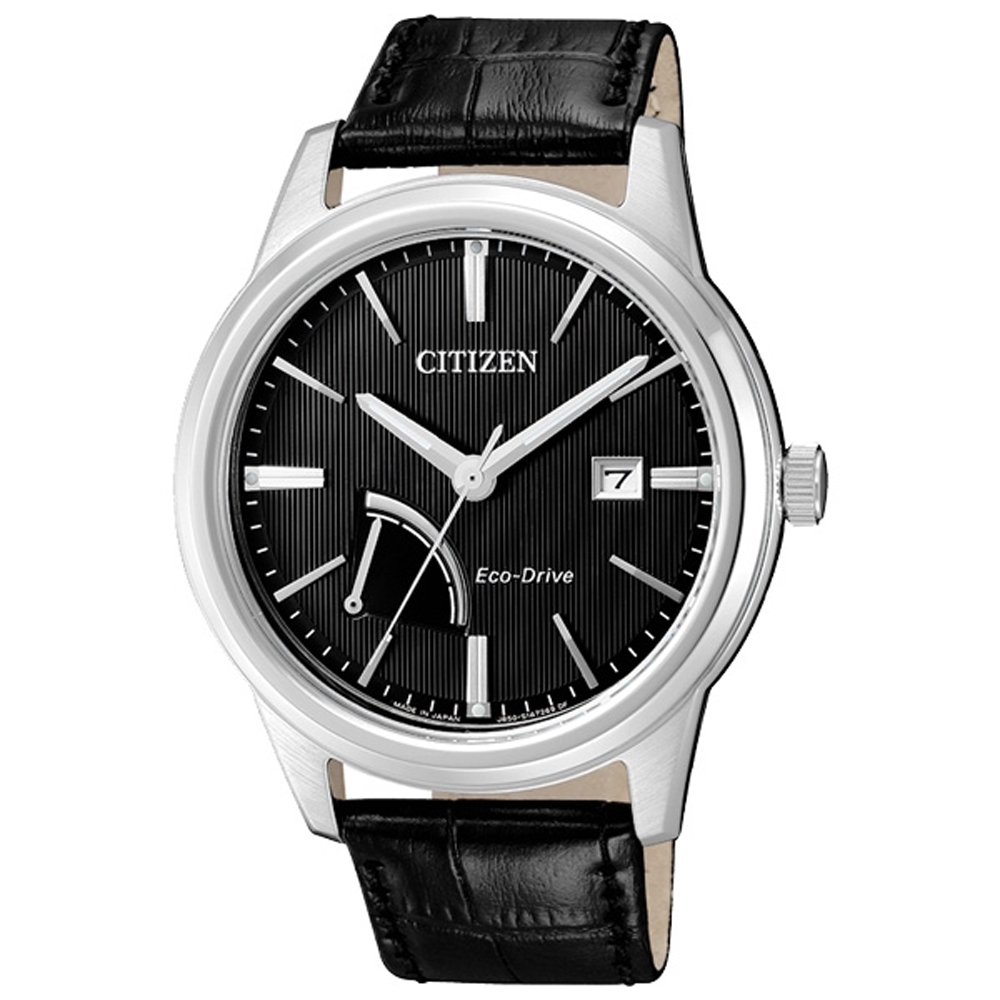 CITIZEN Eco-Drive 捍衛戰士光動能日期時尚腕錶-AW7000-07E-41mm