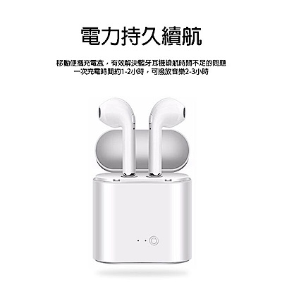 藍牙耳機 I7 迷你版 MINI版本 新款 磁吸 充電倉 雙耳 無線