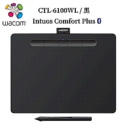 Wacom Intuos Comfort Plus Medium 繪圖板 (藍芽版)-黑