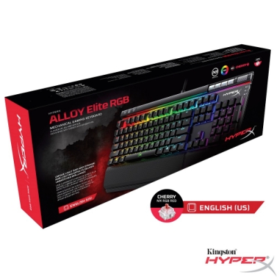 HyperX Alloy Elite 機械式 電競鍵盤 (英文-Cherry MX 紅軸)