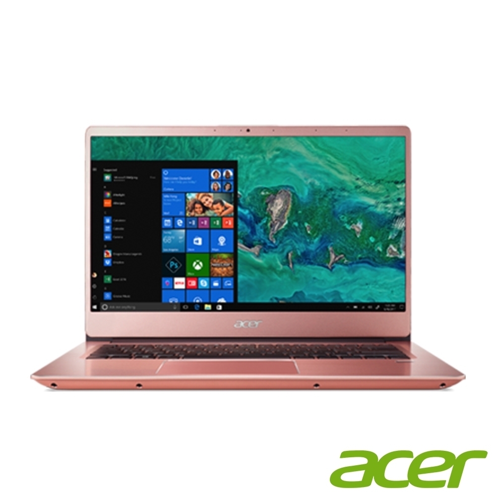 (結帳價19900)Acer SF314-58-51NL 14吋筆電(i5-10210U/4G/256G SSD/Swift 3/粉)Acer Swift3 系列