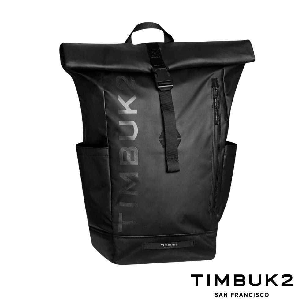 Timbuk2 Etched Tuck 15 吋防雨捲式電腦背包 - 黑色