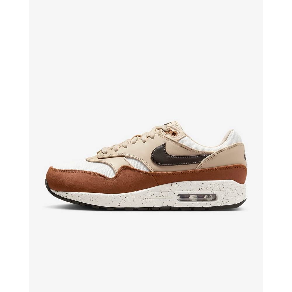 NIKE W AIR MAX 1 87 女休閒運動鞋-白棕-FZ3621220