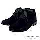 Tino Bellini 原色時尚拼接緞帶綁帶短靴 _ 黑 product thumbnail 1