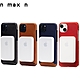 【n max n 台灣設計品牌】iPhone15 Plus 經典系列 - 全包覆式磁吸手機皮革套 - 四色任選 product thumbnail 1