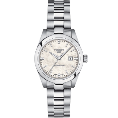 TISSOT 天梭 官方授權T-MY LADY 優雅時尚機械女錶(T1320071111600)29.3mm