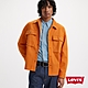 Levis 男款 雙口袋復古襯衫式外套 工裝大口袋 / 黃橘色 product thumbnail 1