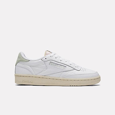 Reebok Club C 85 Vintage [100074232] 女 休閒鞋 經典 復古 網球鞋 皮革 白 綠