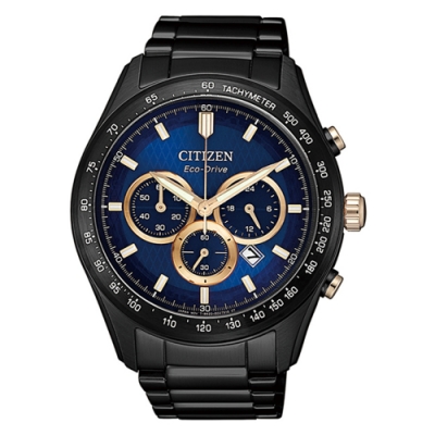 CITIZEN 星辰GENTS風格光動能藍寶石玻璃-43mm(CA4458-88L)