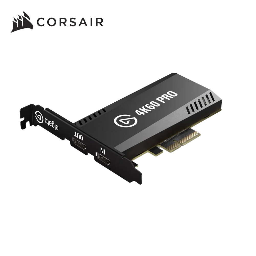 海盜船 CORSAIR Elgato 4K60 PRO MK2 第二代 遊戲直播影像擷取卡