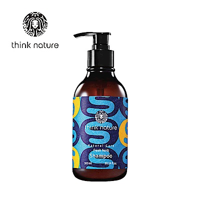 think nature 享自然 植萃精油洗髮精-清新草本(300ml)