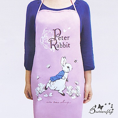 比得兔薄款圍裙-跑兔-粉-彼得兔家居系列