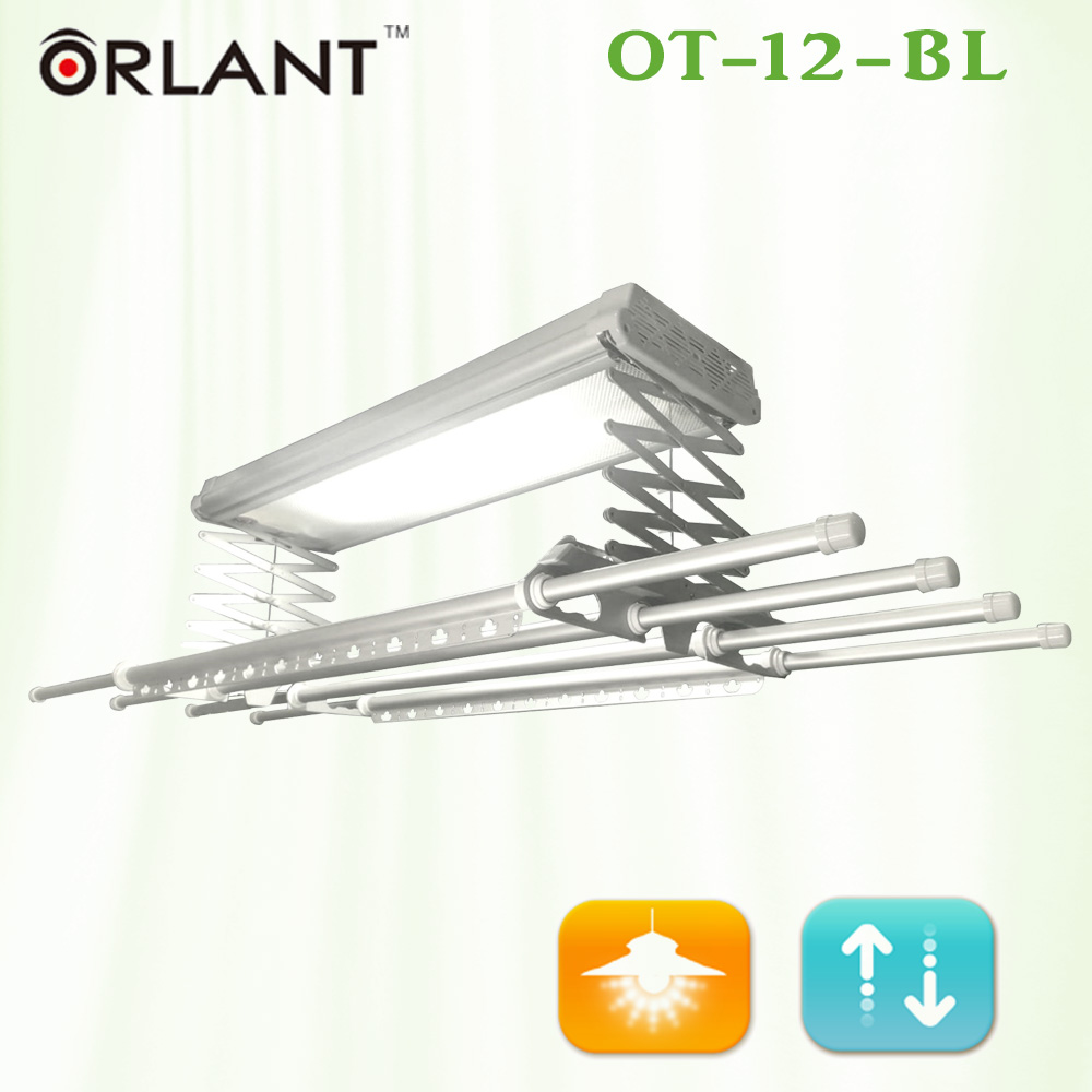 歐蘭特ORLANT 電動遙控升降曬衣架OT-12-BL(附基本安裝)
