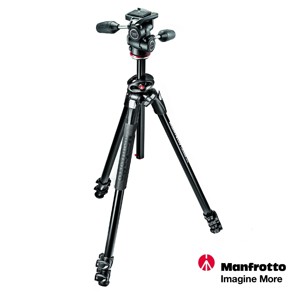 Manfrotto MK290DUA3-3W 豪華三節腳架+三向雲台套組