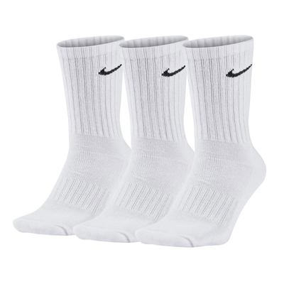 Nike 襪子 白 長襪 三雙入