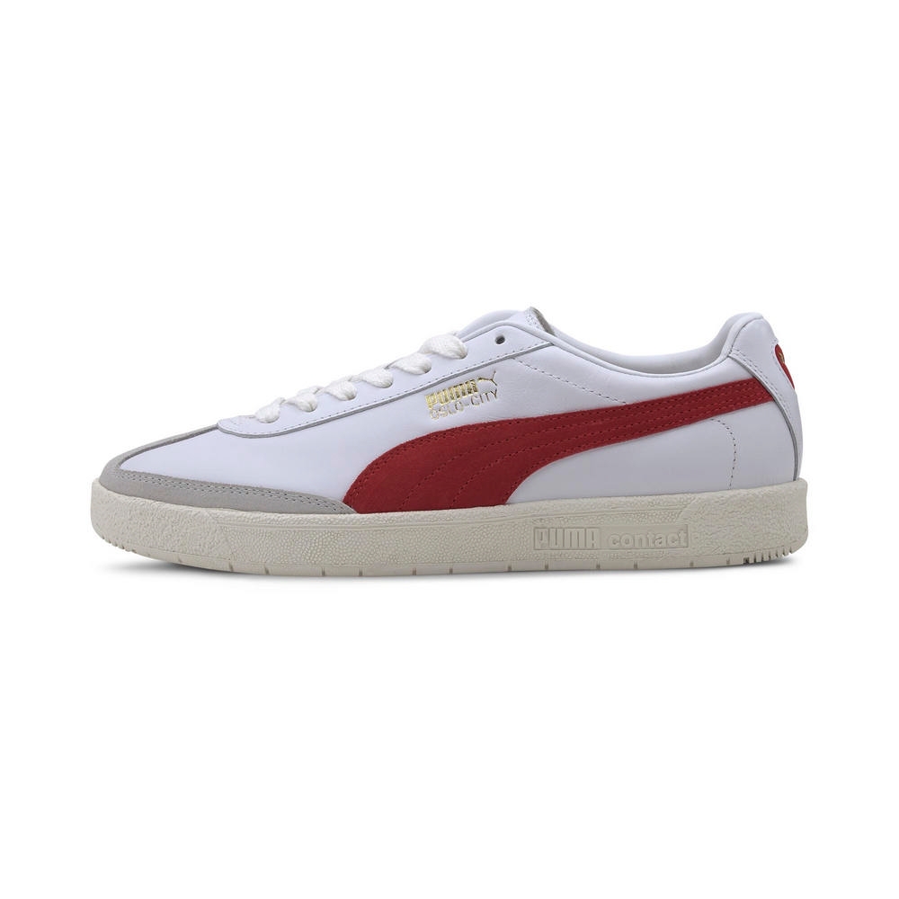 PUMA  Oslo-City PRM 男休閒鞋-白紅-37480002