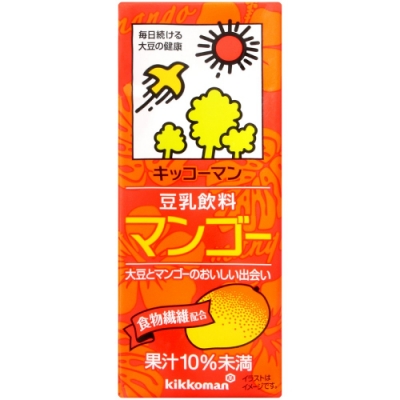 龜甲萬 龜甲萬豆乳-芒果風味(200ml)