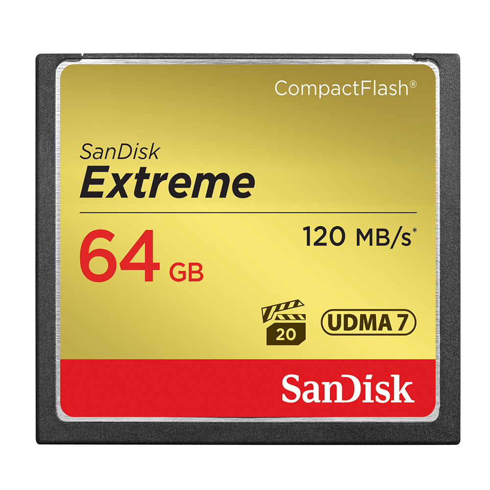 SanDisk Extreme CF 64GB 記憶卡 120MB 公司貨