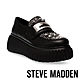 STEVE MADDEN-ESCALO 鉚釘厚底樂福鞋-黑色 product thumbnail 1