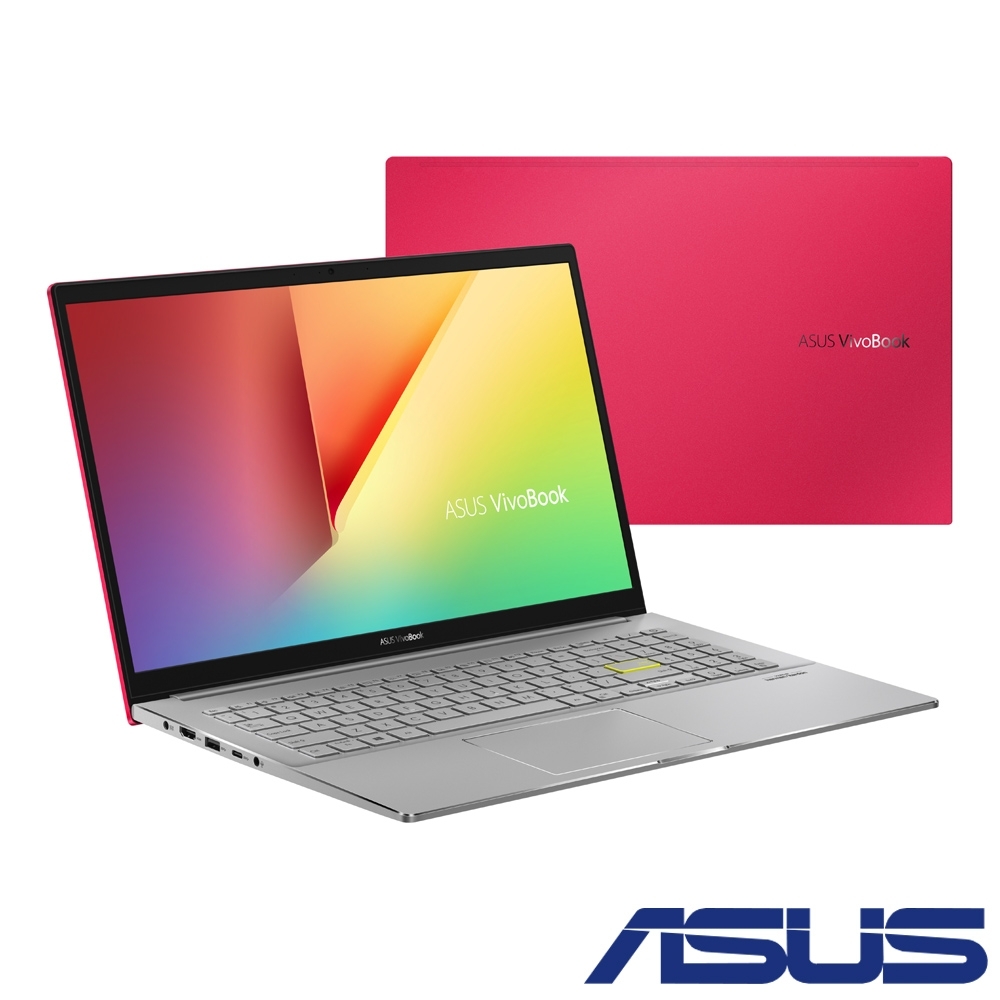 (無卡分期-12期) ASUS S533FL 15吋筆電(i5-10210U/MX250/8G/512GB SSD+32GB Optane/VivoBook S15/魔力紅)其他系列