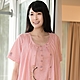 華歌爾睡衣 M-L短袖家居服(粉) 短袖罩衫三件式-質感居家 product thumbnail 1