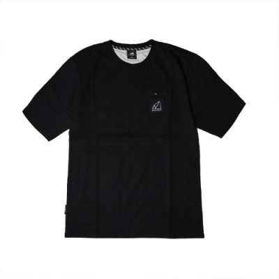 New Balance T恤 NB Logo T-Shirt 男款 紐巴倫 圓領 基本款 棉質 寬鬆 黑 白 MT11582BK