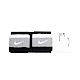 Nike Swoosh [N0001565016OS] 腕帶 2入 運動 打球 健身 吸濕 排汗 黑灰 product thumbnail 1