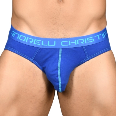 美國Andrew Christian Happy Brief 藍色三角內褲