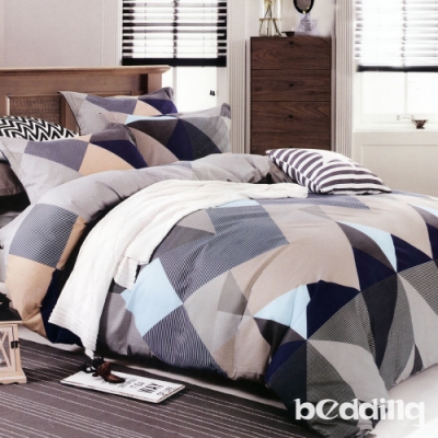 BEDDING-活性印染5尺雙人薄床包三件組-凡客