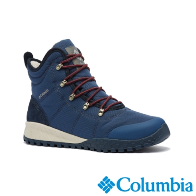 Columbia 哥倫比亞 男款- Omni TECH防水鋁點保暖雪靴-寶藍