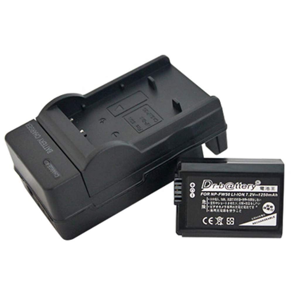 電池王 For SONY NP-FW50 高容量鋰電池+充電器組
