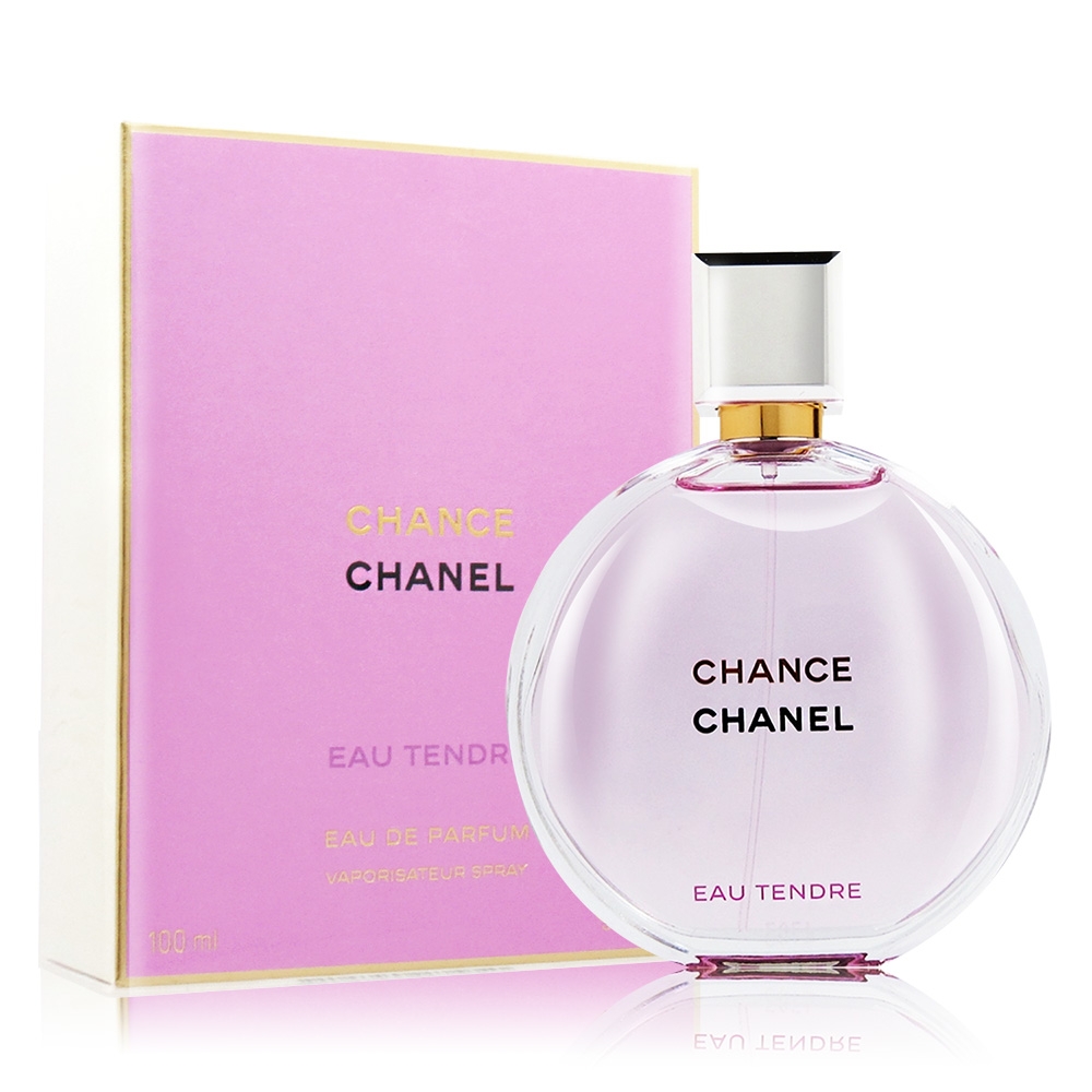 CHANEL 香奈兒CHANCE淡香精粉紅甜蜜版100ml-國際航空版