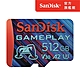 SanDisk GamePlay microSD 手機和掌上型遊戲記憶卡512GB(公司貨) product thumbnail 1