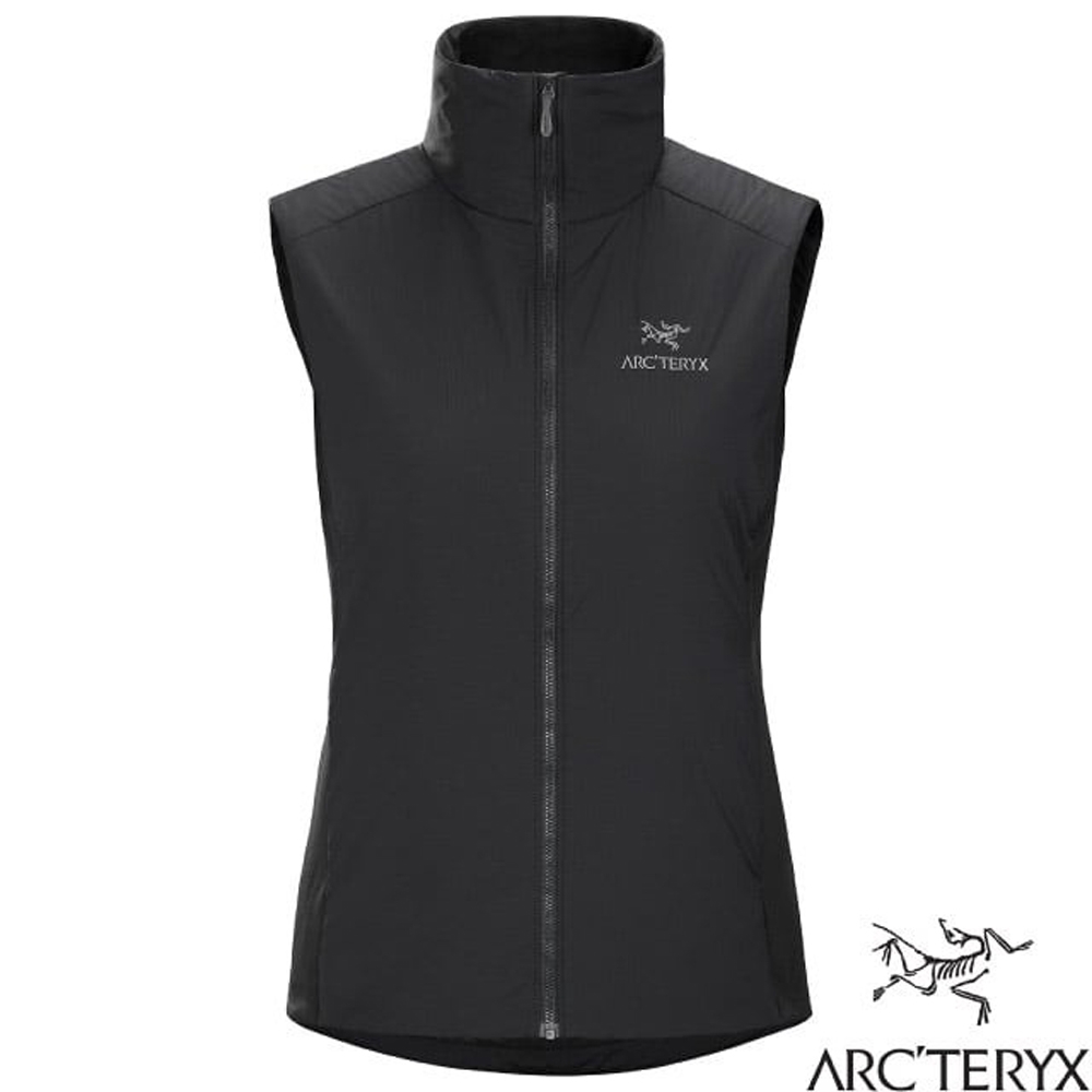 【ARCTERYX 始祖鳥】女 Atom 輕薄抗水耐磨化纖保暖背心_X000006895_30092 黑