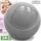 台灣製造 有氧3KG軟式沙球 (呆球不彈跳球/舉重力球重量藥球/瑜珈球韻律球/健身球訓練球/壓力球彈力球3公斤砂球) product thumbnail 1