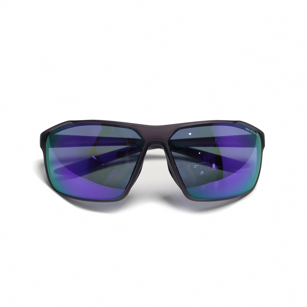 Nike 太陽眼鏡 Windstorm AF 男女款 黑紫 炫彩 墨鏡 防滑 彈性 全框 蔡司 DC2916-015