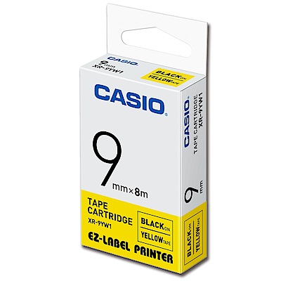 (團購5捲) CASIO 9mm標籤機色帶共9色-(另可任選顏色)