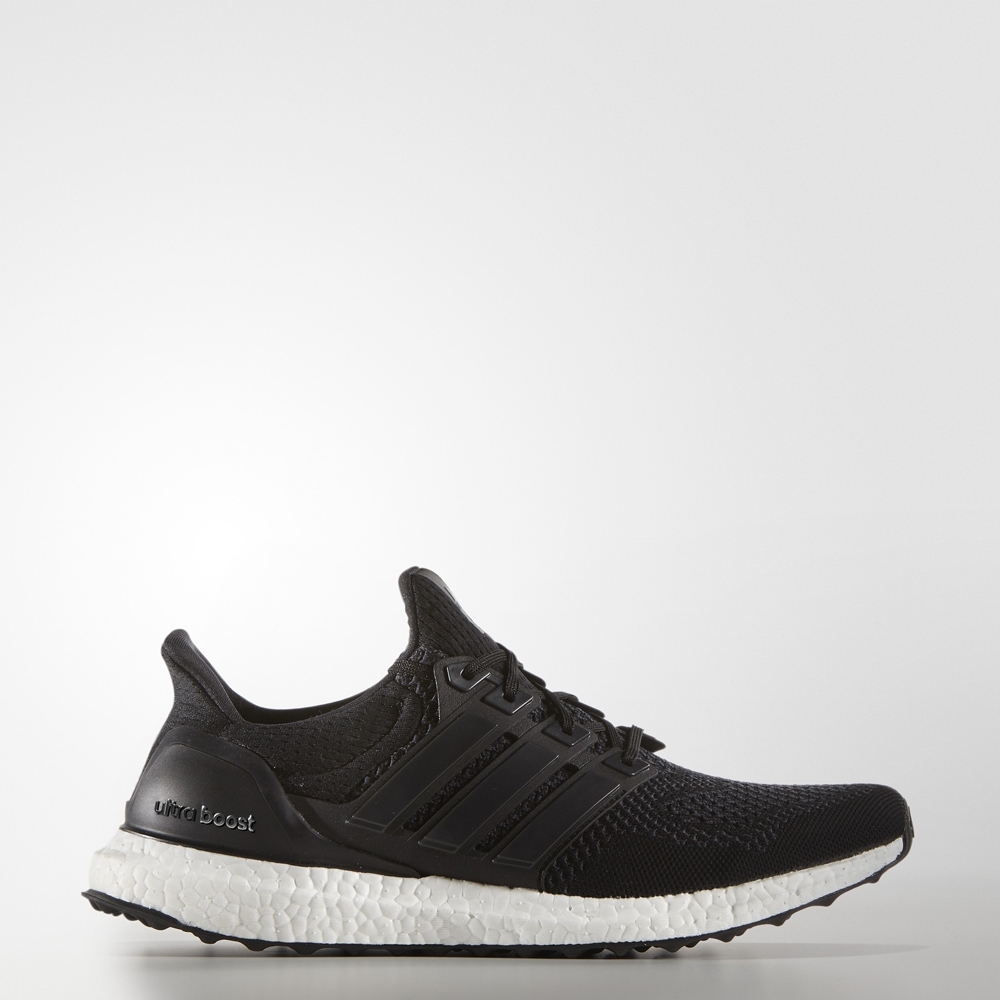 adidas ULTRABOOST 黑/黃 運動跑鞋 男女款 S77417