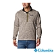 Columbia 哥倫比亞 男款 - 半開襟立領刷毛上衣-卡其 UAE58170KI/HF product thumbnail 1