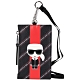 KARL LAGERFELD K/STRIPE 卡爾老佛爺多功能卡夾零錢包(黑色) product thumbnail 1