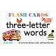 Three Letter Words Flash Cards 單字學習圖卡 product thumbnail 1